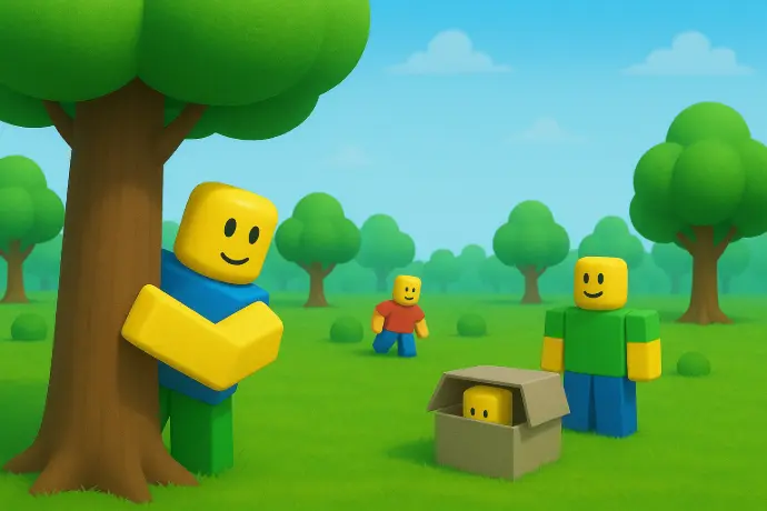 image du cache-cache